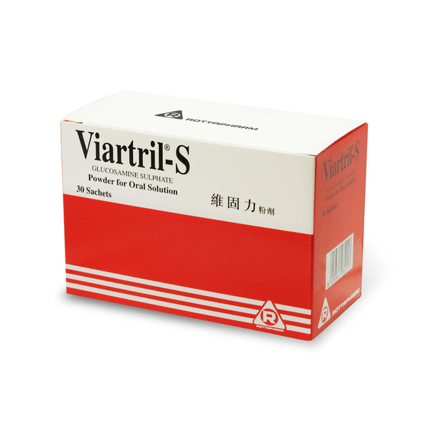 Viartril-S - 維固力®(結晶型)葡萄糖胺1500毫克30包裝沖劑 - Medistationhk - Medi Station 君藥